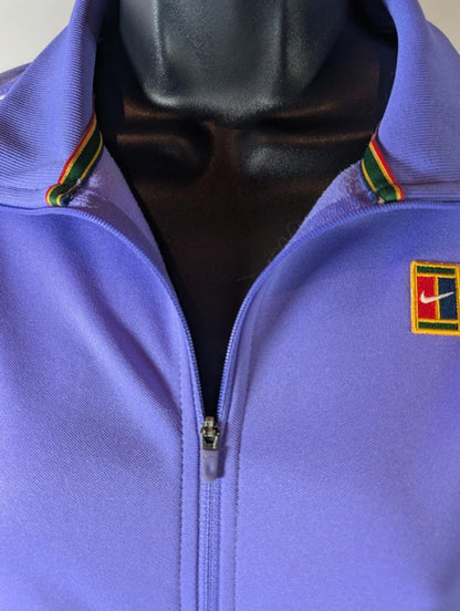 Nike Dri-Fit retro zip track top size S