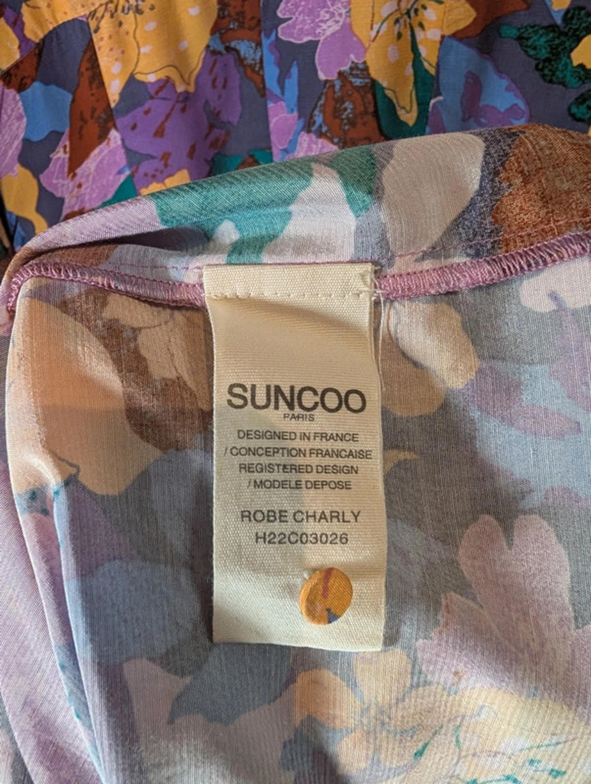Suncoo Charly floral midi dress western style UK M T2 BNWT