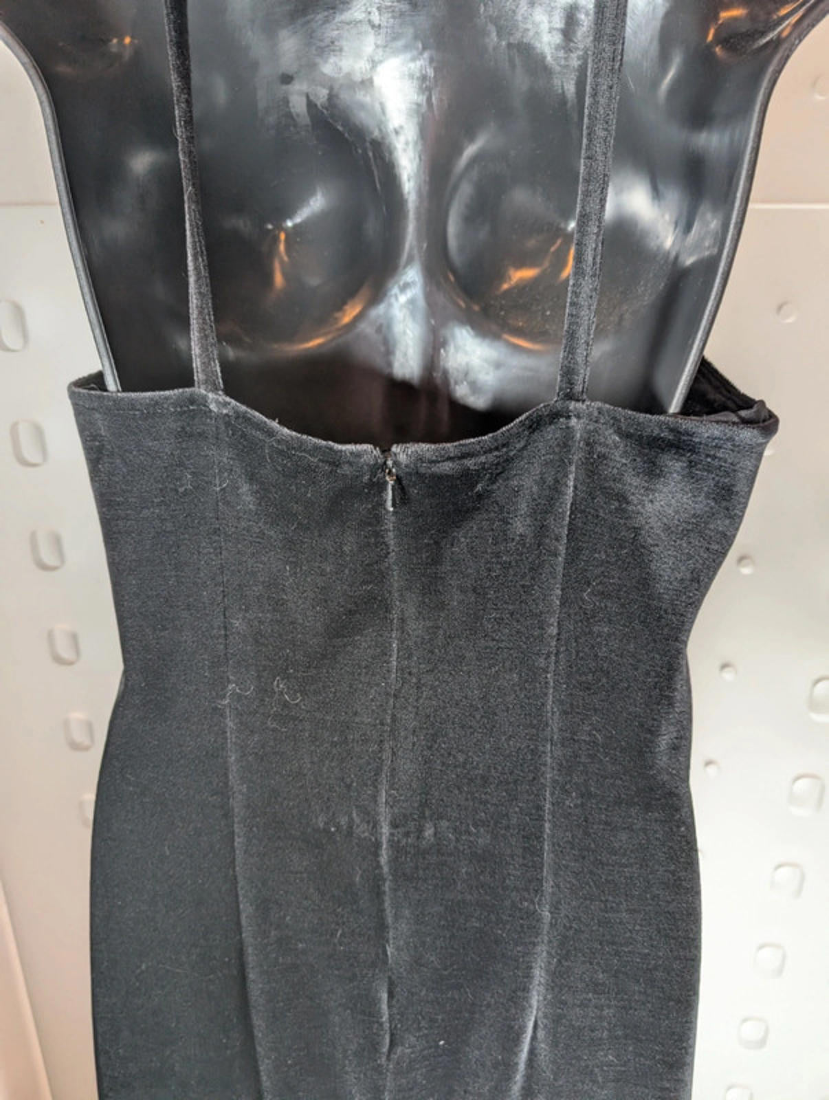 Lella of London vintage 90s velvet midi dress – UK 12