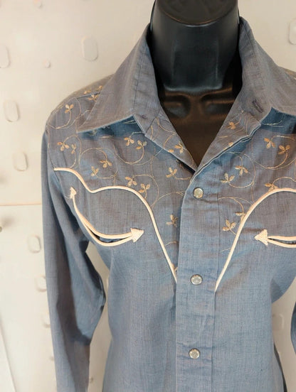 Vintage Westernwear California by Frankenstein Design Western Shirt S