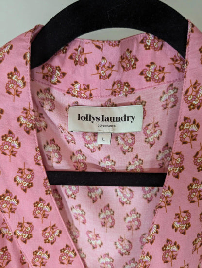 Lolly's Laundry Sumia Pink Dress Size L