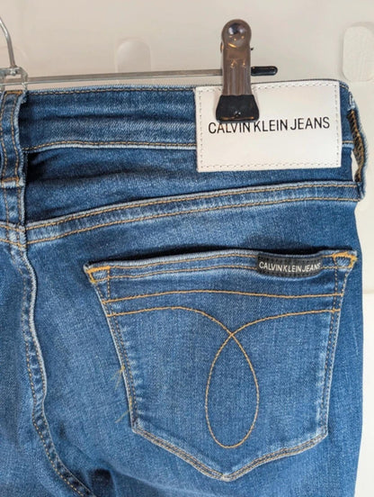 Calvin Klein CKJ011 Mid Rise Skinny Jeans W27