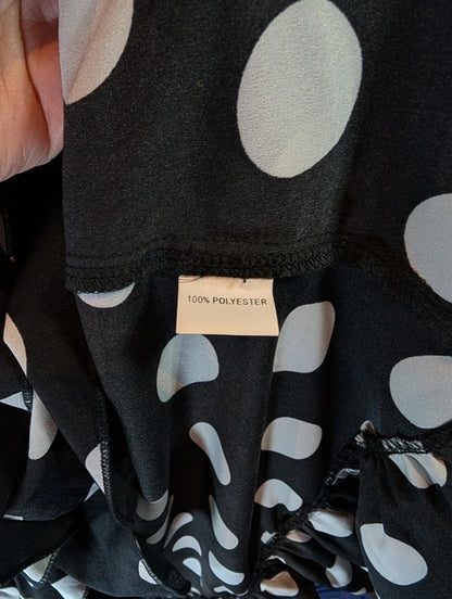 Never Fully Dressed Polka Dot High-Low Dress Size Small