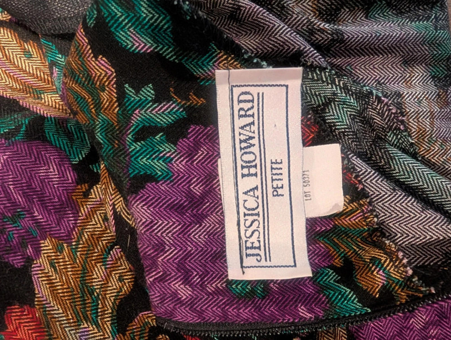 Vintage Jessica Howard petite dress UK 10 (fits 8/10)