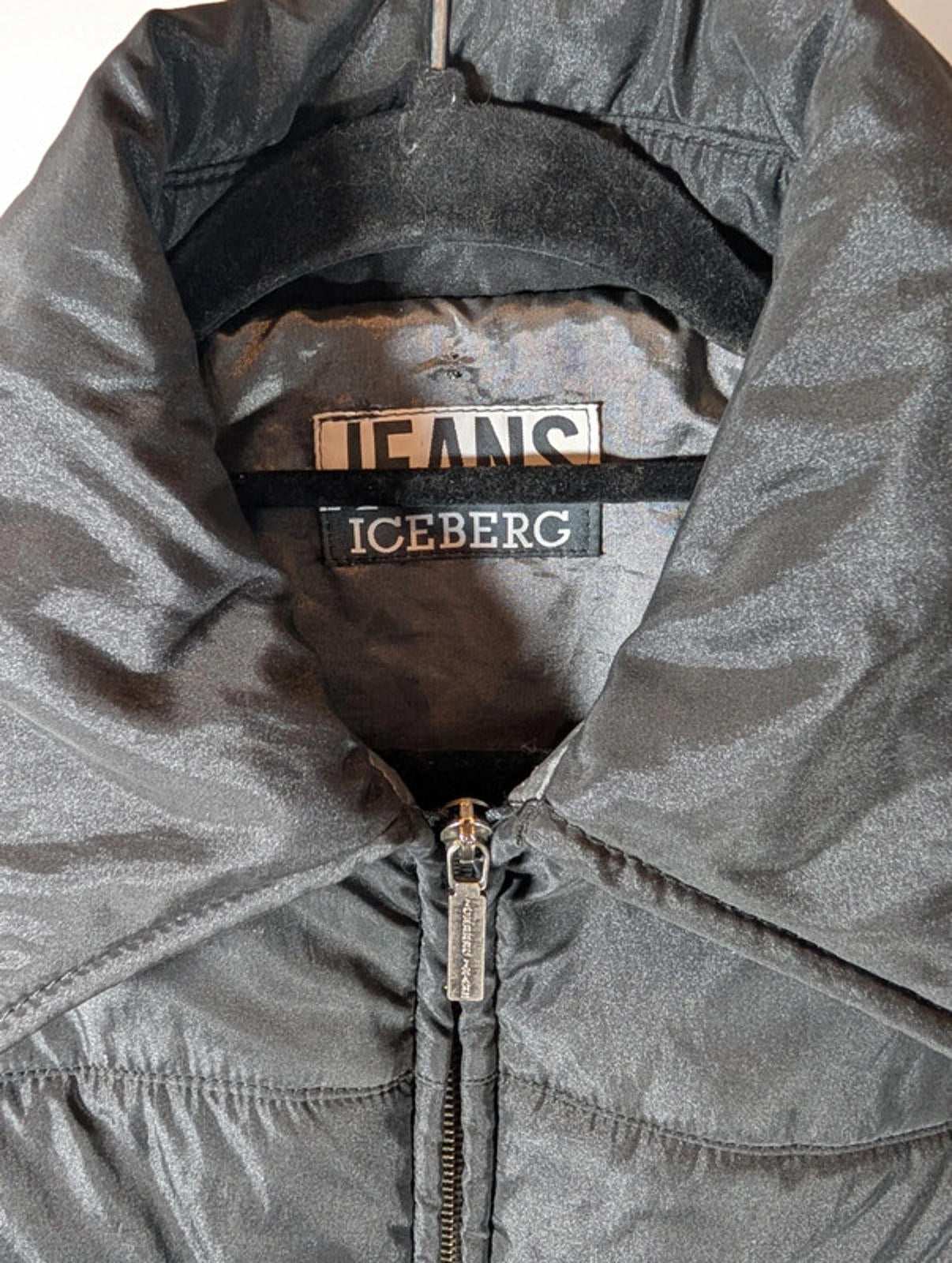 Iceberg Jeans Quilted Jacket with Silver Lining – Size 44