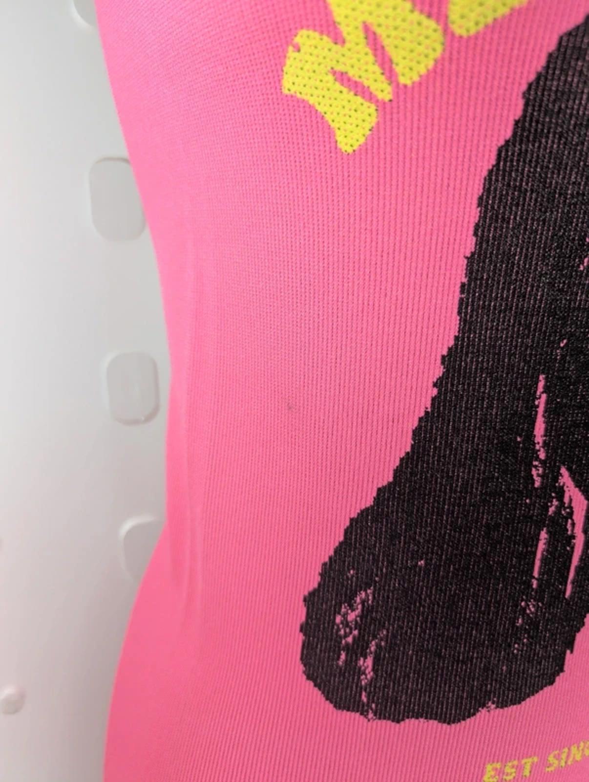 Urban Outfitters Mega Babe Graphic Mini Dress - Pink - S