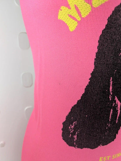 Urban Outfitters Mega Babe Graphic Mini Dress - Pink - S