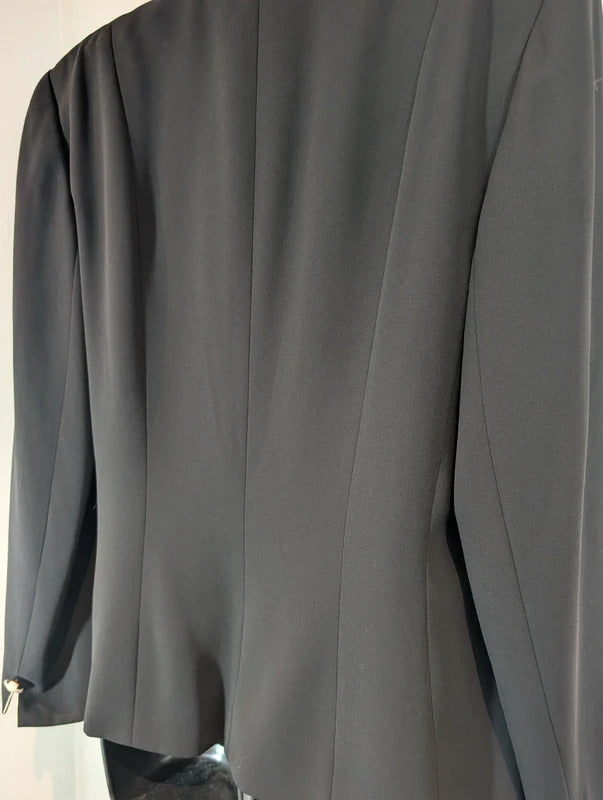 Jacques Vert AW07 Black Champagne Occasion Blazer UK14