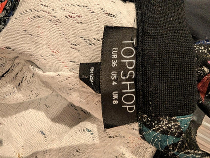 Topshop mini skirt – UK 8