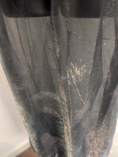 Vintage Y2K sheer midi dress by Etam UK 14 but fits closer to a 10/12.