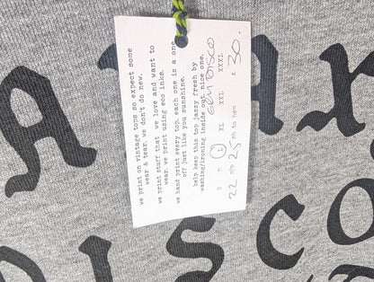 Born Again Prints Vintage Sweatshirt L Hand Printed Graphic Y2K Streetwear