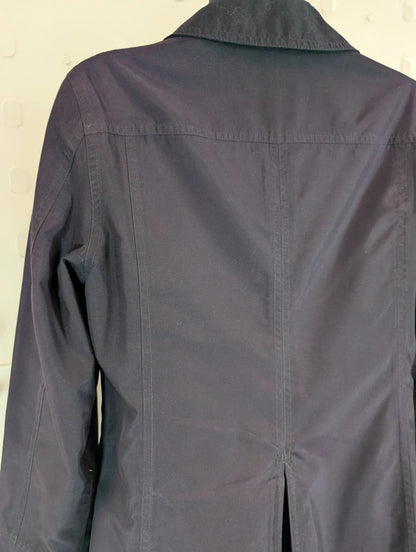 Lands' End Navy Petite Mac Jacket XS Petite