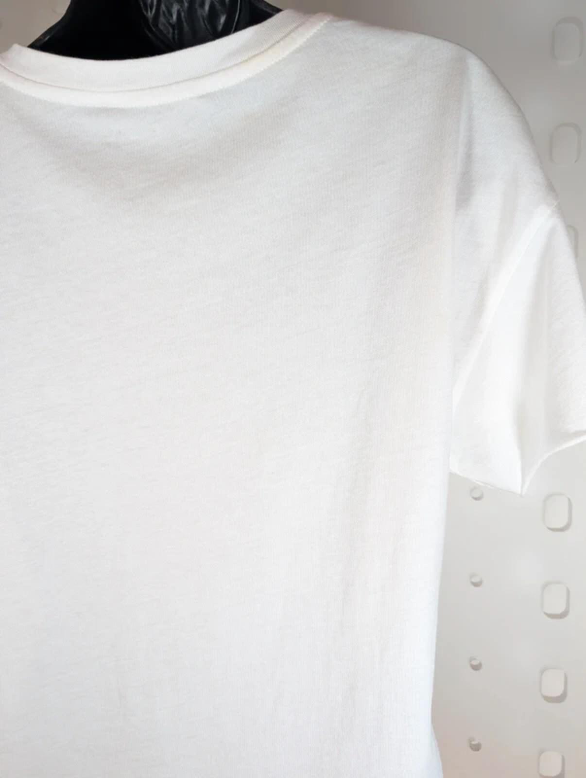 SET Organic Cotton Graphic Tee Summer Beats Mykonos XS Oversized