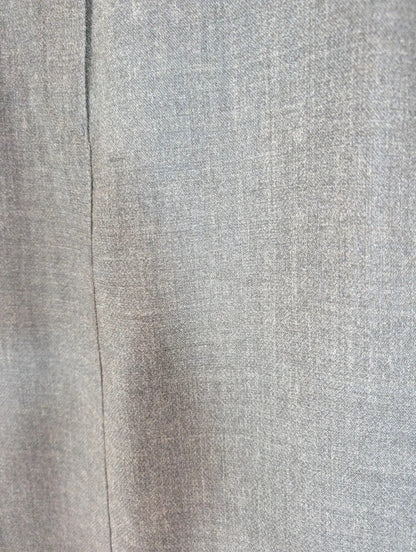 Vintage Armani Jeans Grey Wool Blend Skirt Made in Italy UK12/14