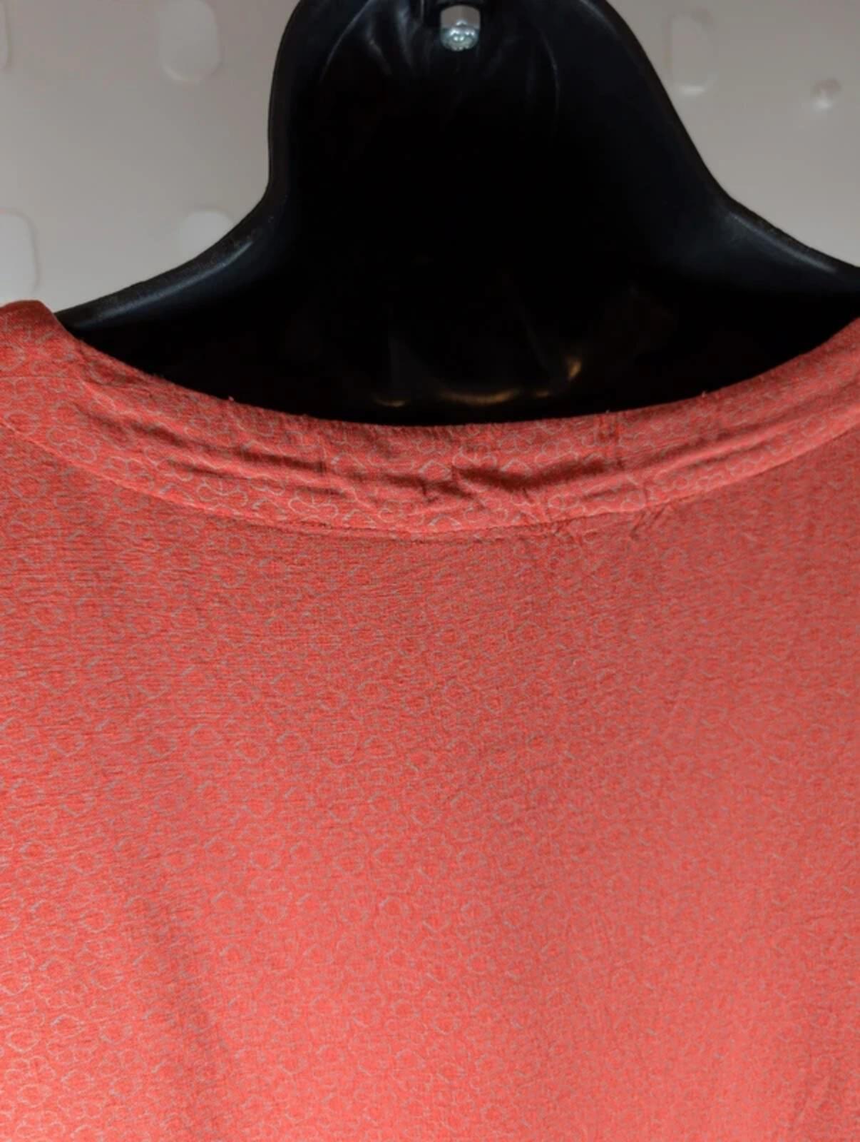 Nomads Coral Printed Viscose Top UK18 Relaxed Fit Ethical