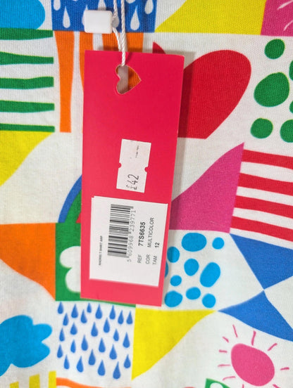 🌈 Agatha Ruiz de la Prada Rainbow Print Cotton Set | Age 12 | BNWT