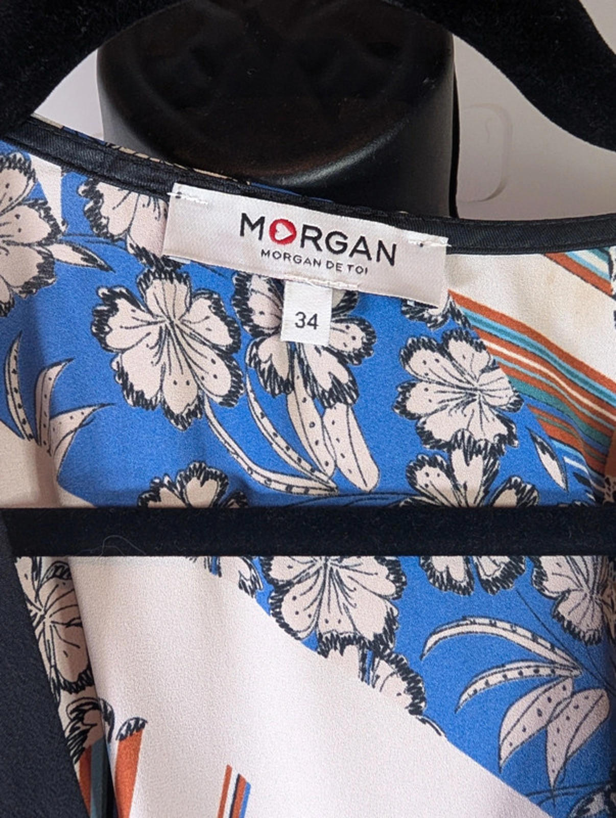 Vintage Morgan de Toi wrap dress XS