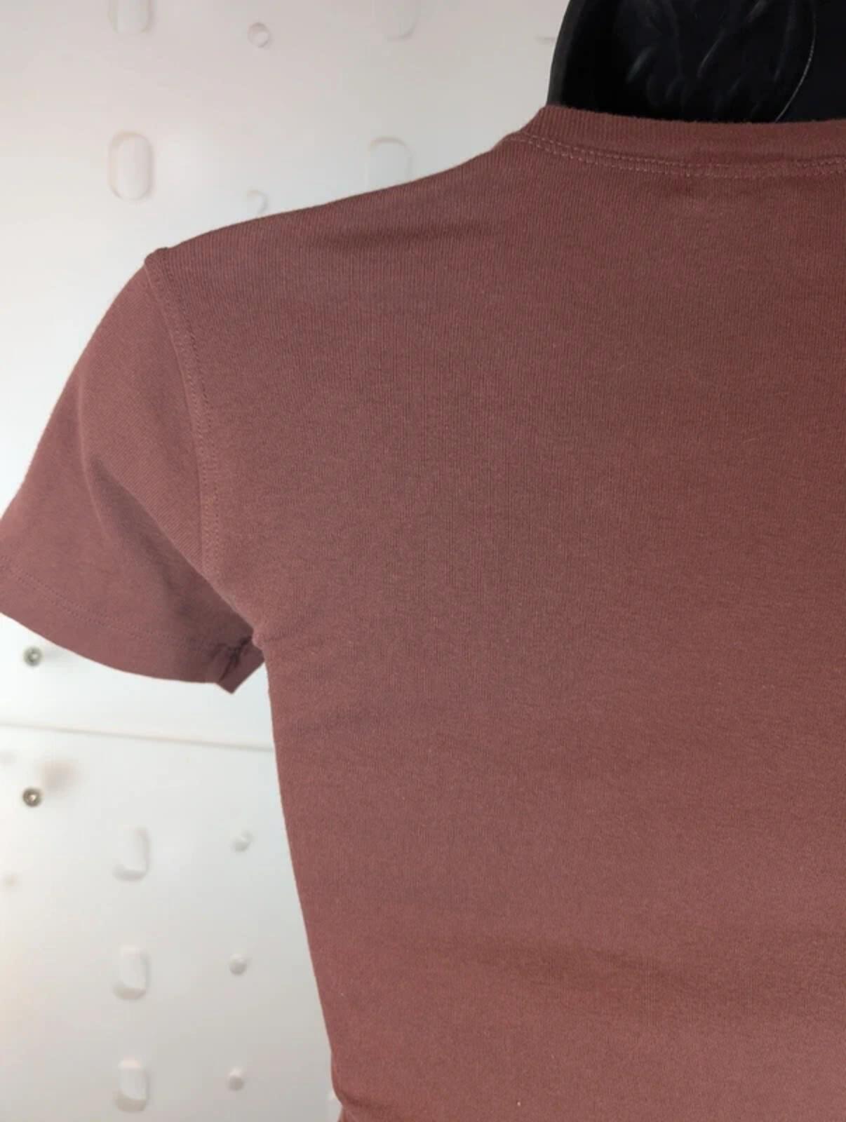 Urban Outfitters Good Luck Graphic T-Shirt Brown XS