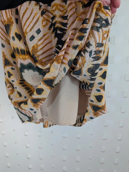 ba&sh Lady Printed Kaftan Style Dress Size 2 M