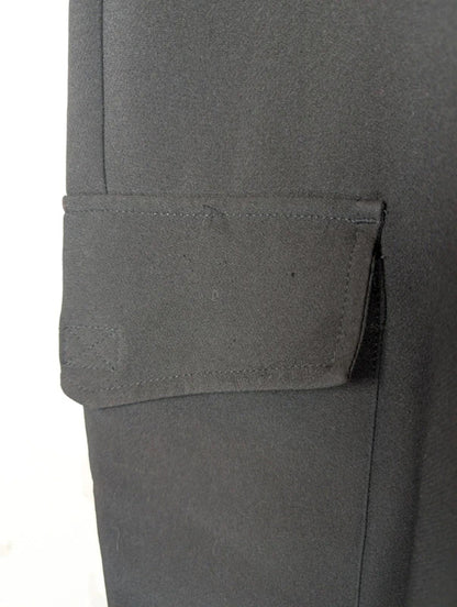 Leveté Room Black Cargo Joggers XS