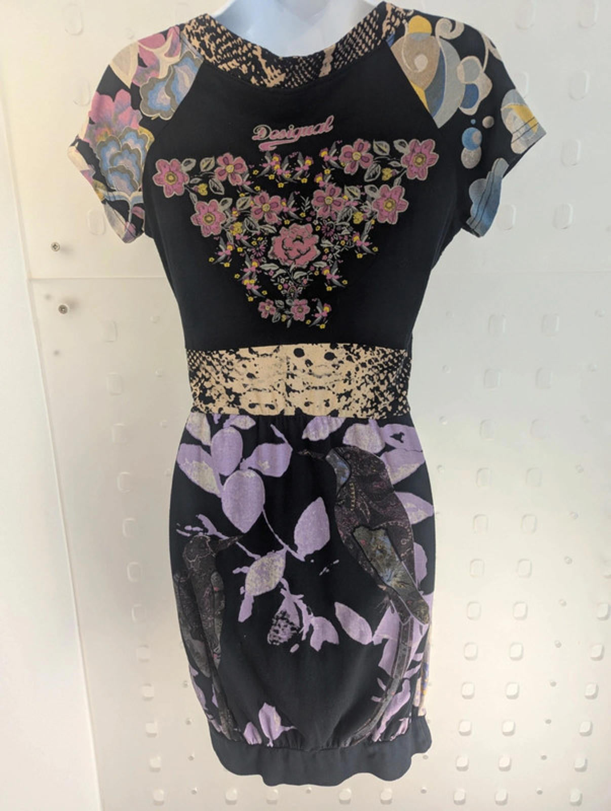 Desigual My Face mini dress size M