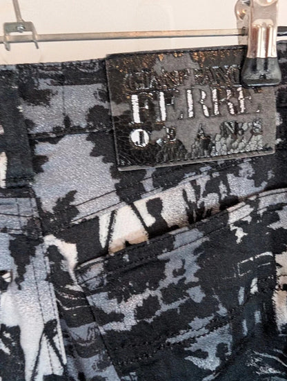 Vintage Gianfranco Ferré Jeans Printed Skinny Trousers 26 IT40 Made in Italy