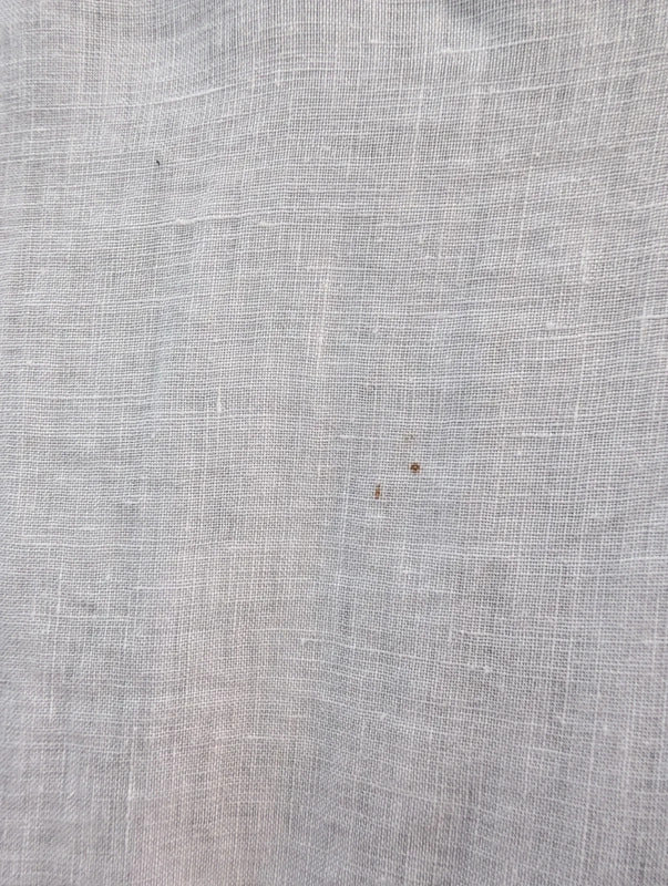 Next 100% Linen Utility Shirt White UK8