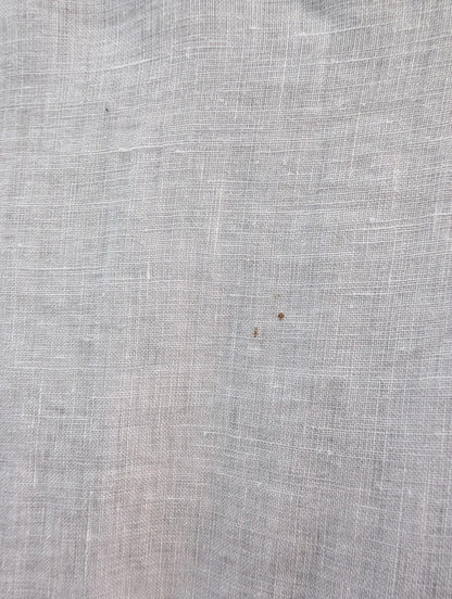 Next 100% Linen Utility Shirt White UK8
