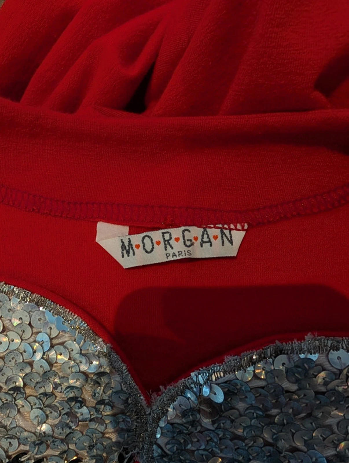 Morgan de Toi Vintage Heart Top UK8