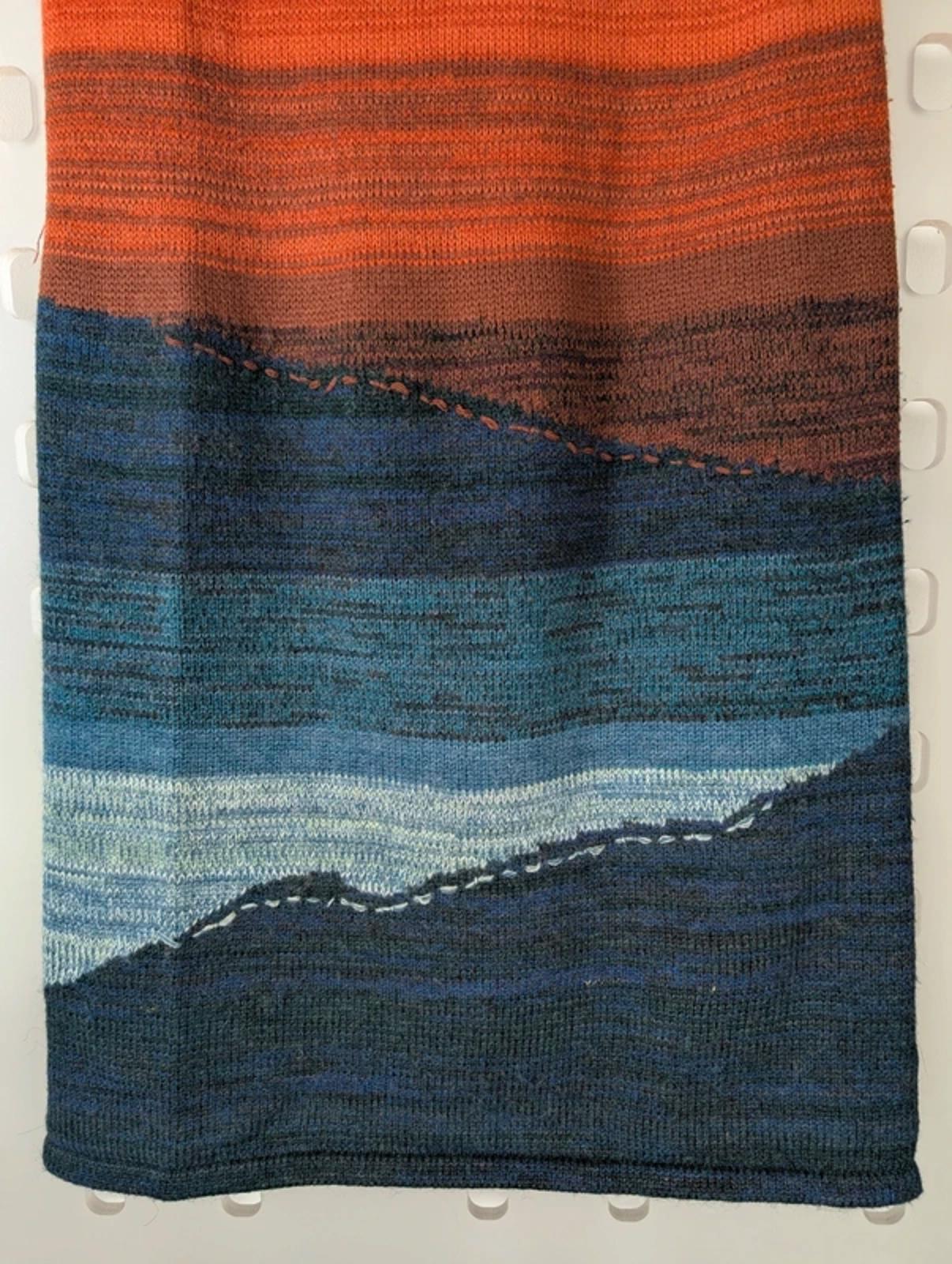 Anthropologie Akemi + Kin Wool Stripe Knit Skirt Size S