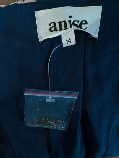 Anise beaded waistcoat – UK 14