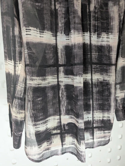 Mint Velvet Zip Front Biker Style Shirt UK10