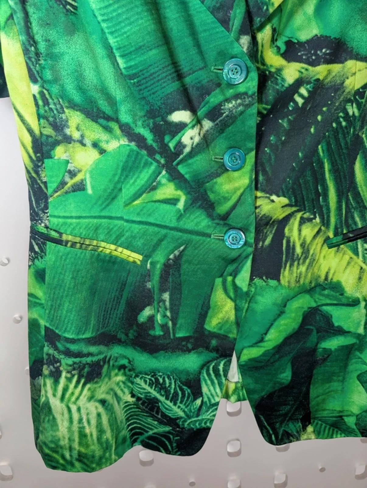 Escada Margaretha Ley tropical short-sleeve jacket – EU 42 (UK 10–12)