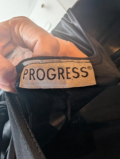 Black Draped Halter Dress M/L – 90s Style Hanky Hem