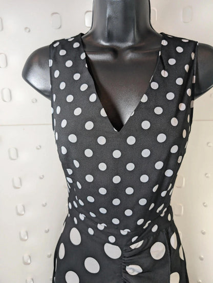 Never Fully Dressed Polka Dot High-Low Dress Size Small