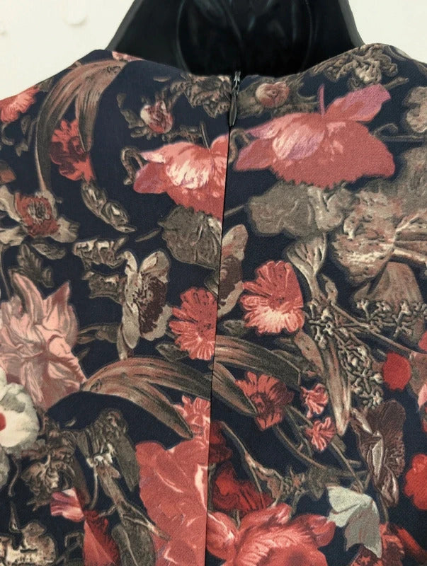 Lavish Alice AW14 Dark Floral Structured Playsuit UK8