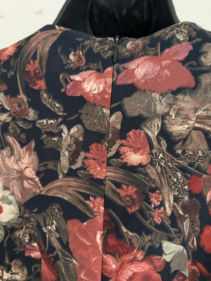 Lavish Alice AW14 Dark Floral Structured Playsuit UK8