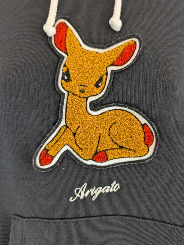 Axel Arigato Juniper Deer Appliqué Hoodie Small Sales Sample