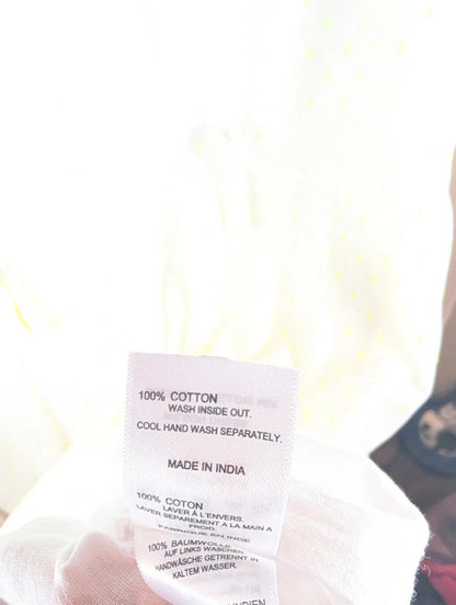 Nooki London Wilson Dress Neon Yellow Size S Cotton Boho