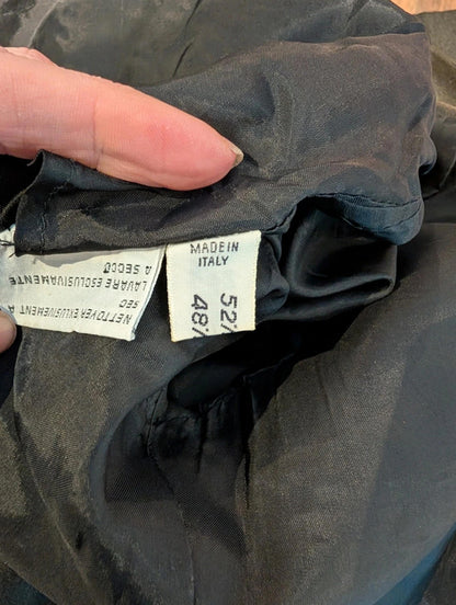 Vintage Umberto Ginocchietti Silk Linen Blazer – IT 42 (UK 10) | Made in Italy