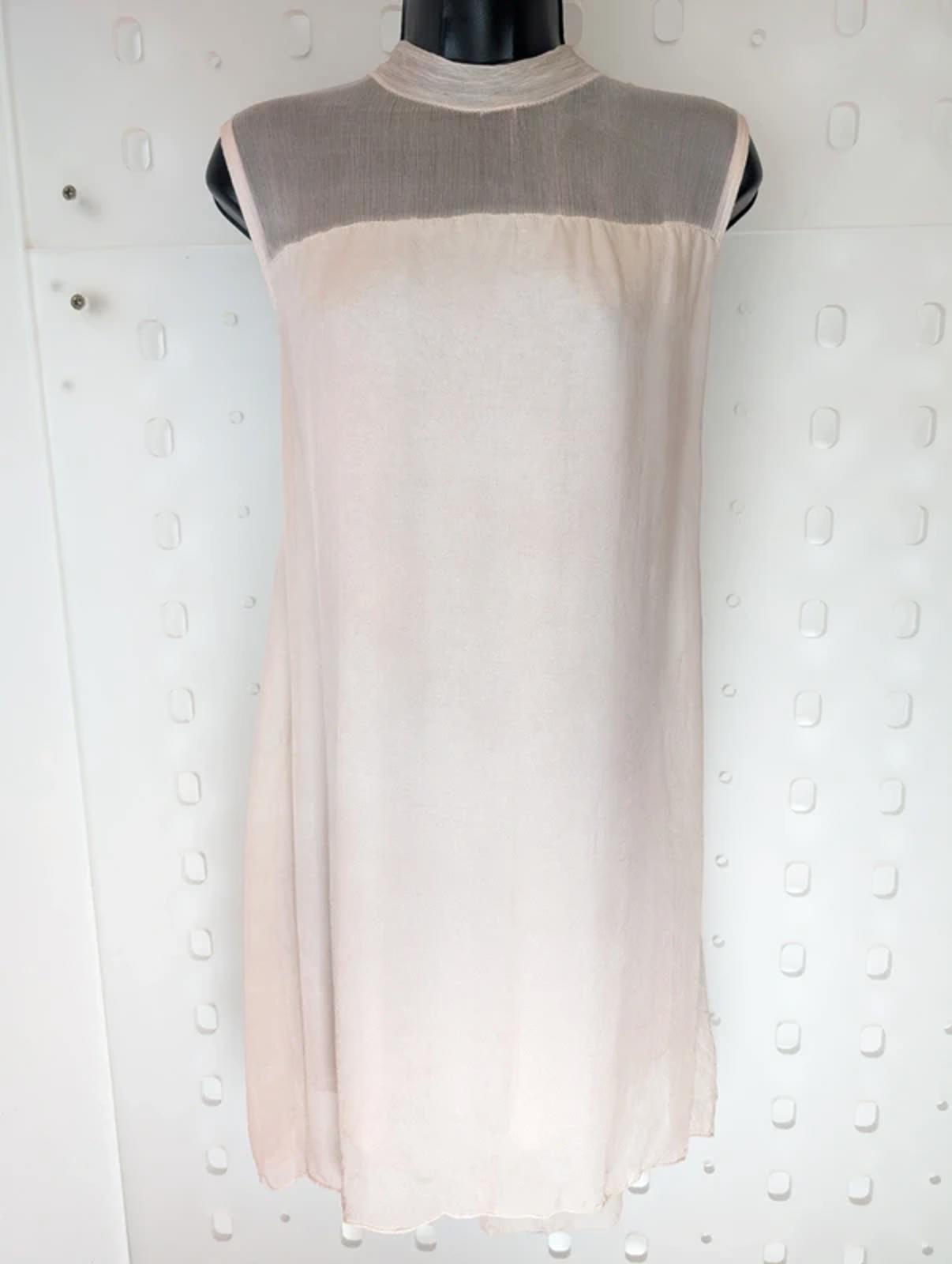 Romeo Giulia Silk Shift Dress Made in Italy S