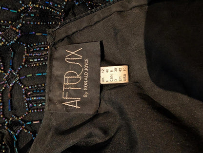 Vintage After Six by Ronald Joyce beaded evening