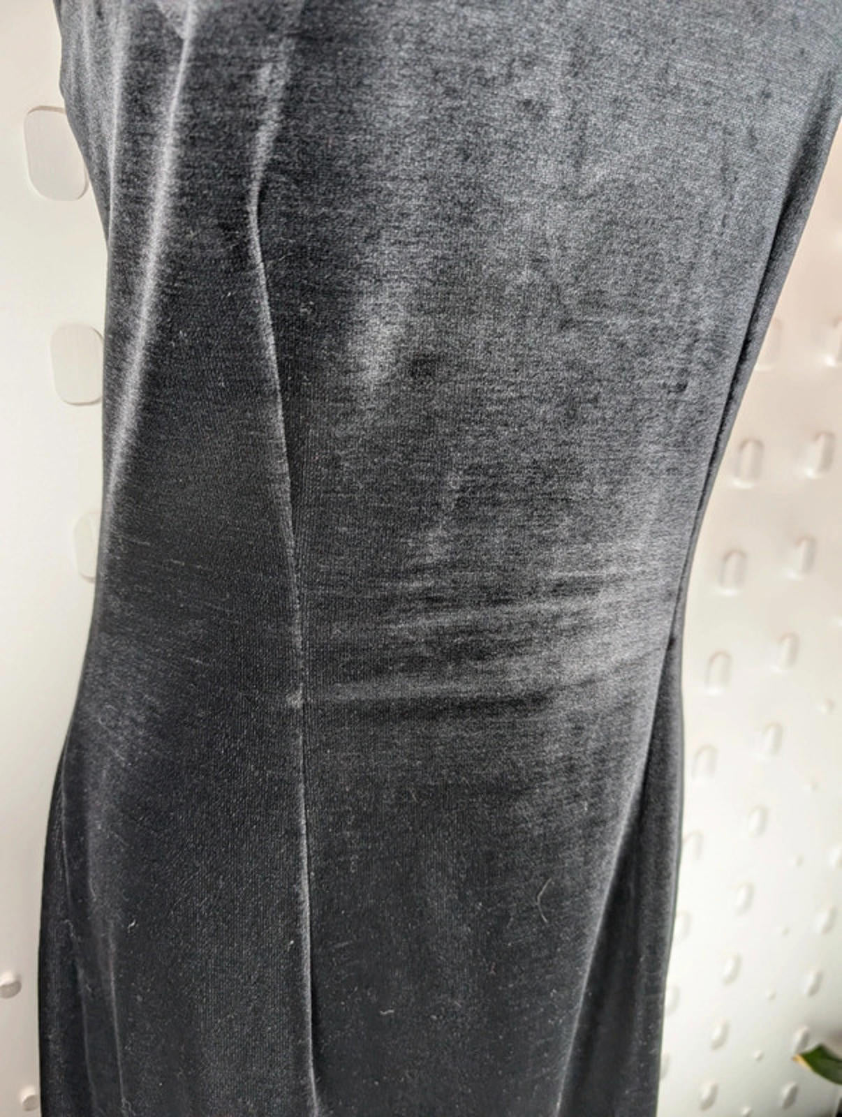 Lella of London vintage 90s velvet midi dress – UK 12