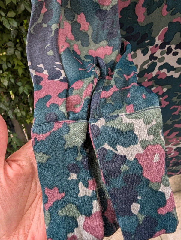 Samsøe Samsøe Hamil Dress Plum Camo Print Size M
