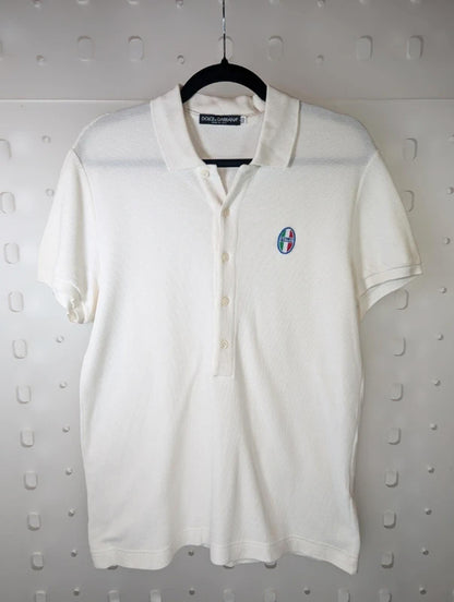 Dolce & Gabbana vintage lightweight polo shirt – size 50