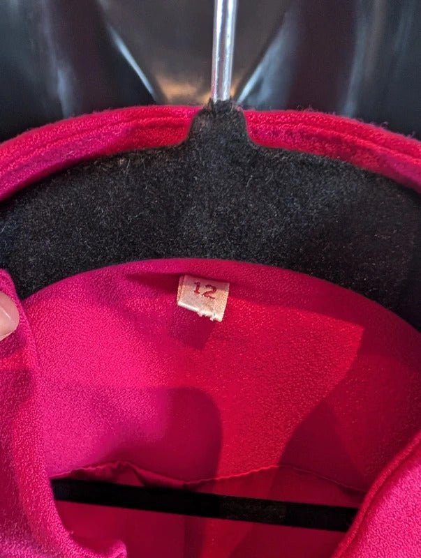 Eleganzé Fuchsia Pink Tailored Jacket UK12