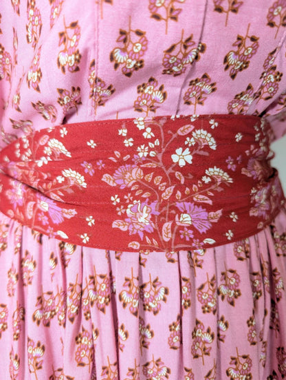 Lolly's Laundry Sumia Pink Dress Size L
