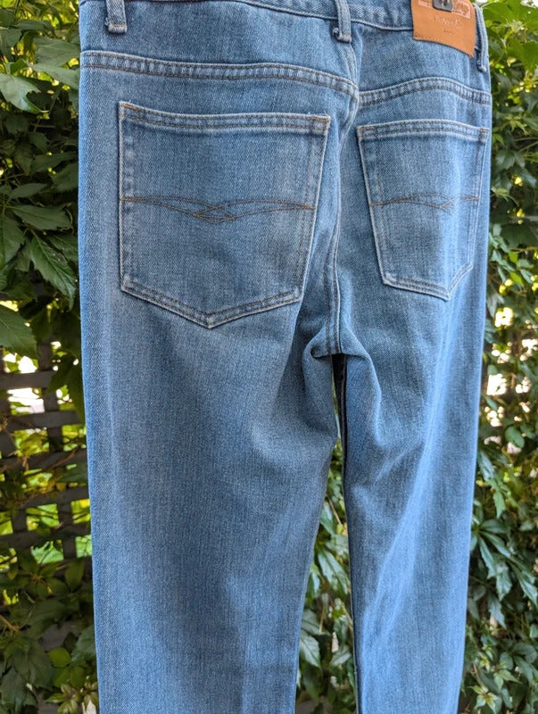 Life & Glory Straight Leg Jeans Blue W30