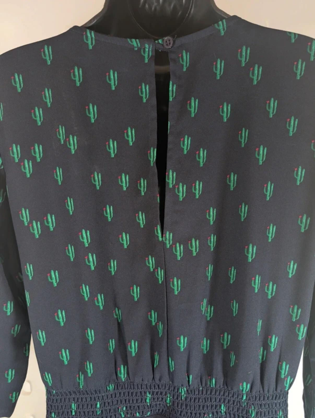 Dancing Leopard cactus print jumpsuit UK12