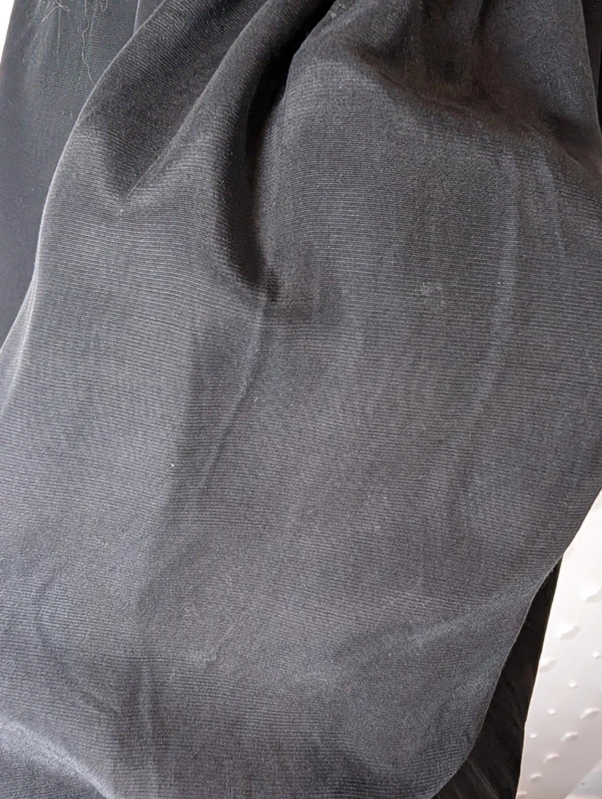 & Other Stories Black Viscose Mini Dress EU36 UK8